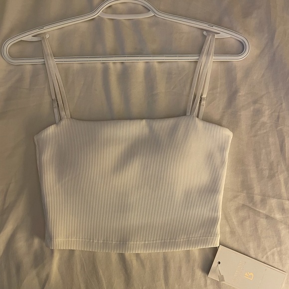 Material Girl Ribbed Tank - Picture 2 of 3